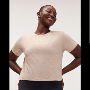 Crop tee cotton girlfriend collective